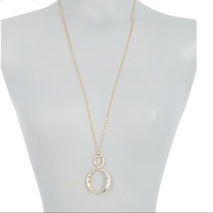 New 14th & Union Double Circle Pendant Necklace